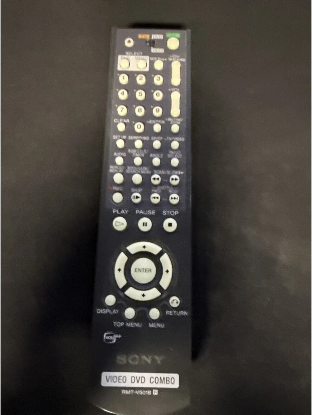 Genuine OEM Sony RMT-V501B Video DVD Combo Remote Control TESTED & WORKING